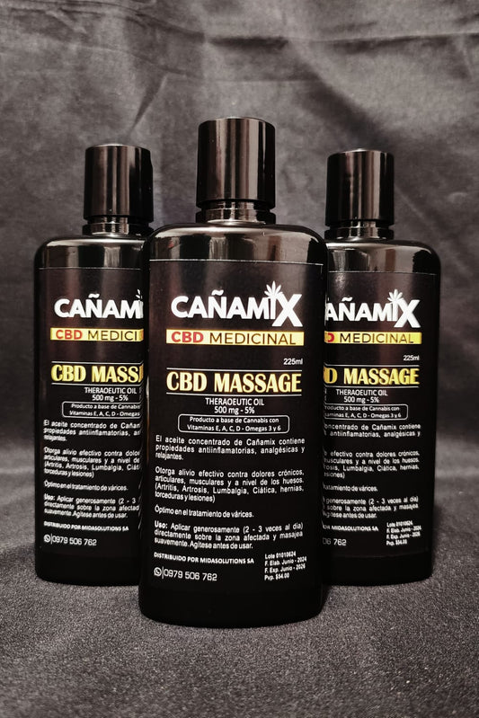 Cañamix – CBD Massage (Aceite Corporal Terapéutico de Cannabis Medicinal)