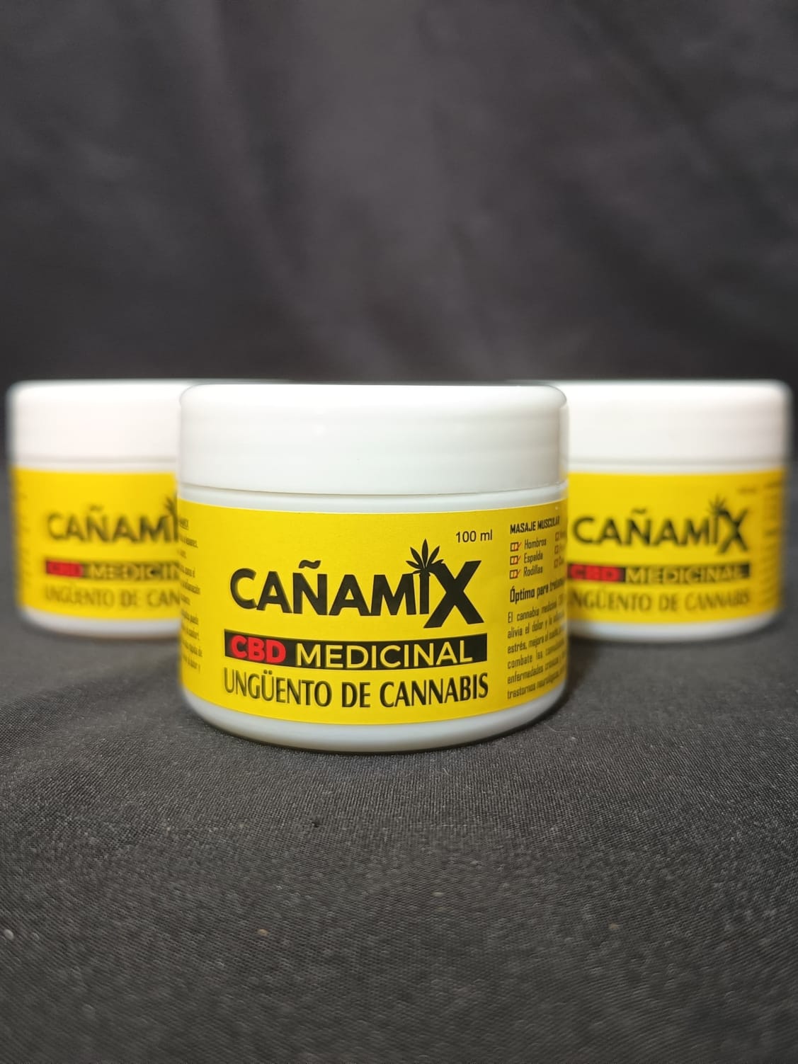 UNGUENTO DE CANNABIS MEDICINAL CAÑAMIX